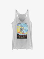 Disney Lilo & Stitch Surf's Up Kauai Womens Tank Top