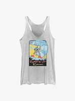 Disney Lilo & Stitch Surf's Up Kauai Womens Tank Top