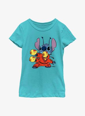 Disney Lilo & Stitch Space Suit Youth Girls T-Shirt