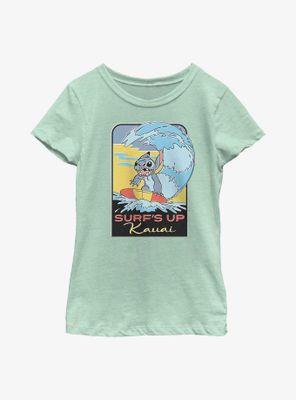 Disney Lilo & Stitch Surf's Up Kauai Youth Girls T-Shirt