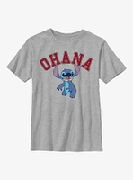 Disney Lilo & Stitch Ohana Collegiate Youth T-Shirt