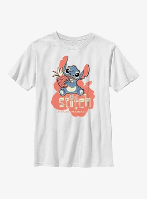 Disney Lilo & Stitch With Pineapple Youth T-Shirt