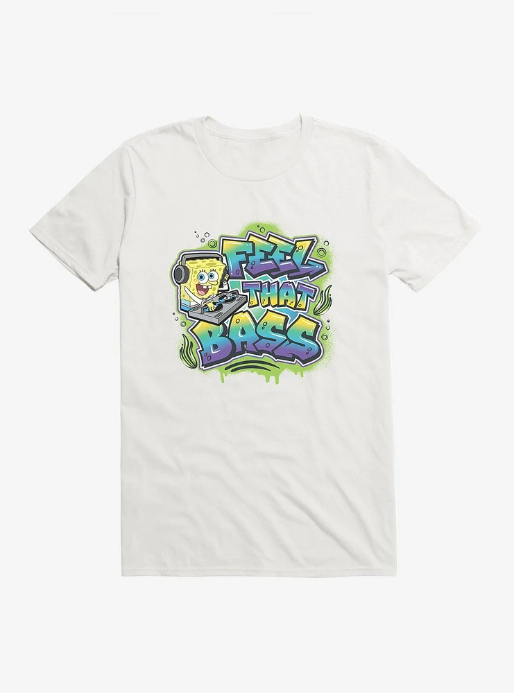SpongeBob SquarePants Hip Hop Feel That Bass T-Shirt