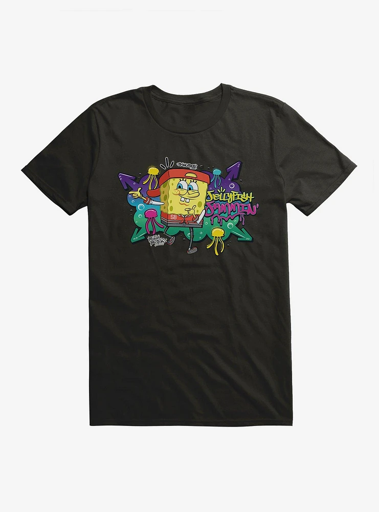 SpongeBob SquarePants Hip Hop Jellyfish Jammin' T-Shirt