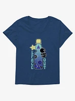 Boba Space Out Girls T-Shirt Plus