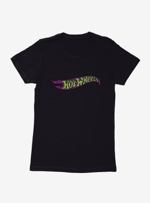 Hot Wheels Spooky Logo Womens T-Shirt