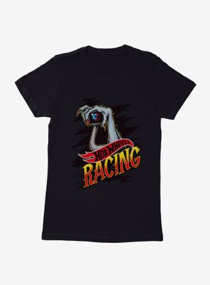 Hot Wheels Spooky Racing Hand Womens T-Shirt