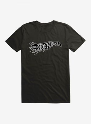 Hot Wheels Halloween Bones Logo T-Shirt