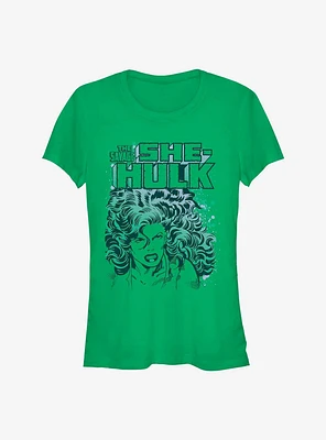 Marvel She Hulk Vintage Girls T-Shirt