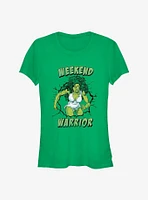Marvel She Hulk Weekend Warrior Girls T-Shirt