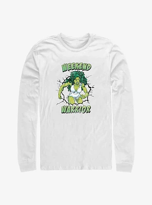 Marvel She Hulk Weekend Warrior Long-Sleeve T-Shirt