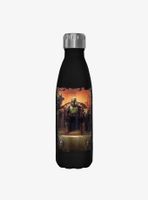 Star Wars The Book of Boba Fett Boba Painterly Throne Black Stainless Steel Water Bottle