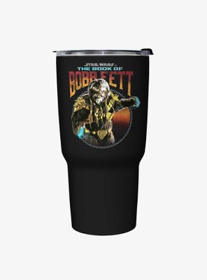 Star Wars The Book of Boba Fett Stay The Course Black Stainless Steel Travel Mug