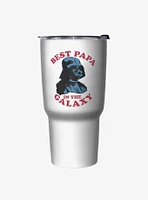 Star Wars Best Papa White Stainless Steel Travel Mug