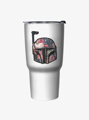 Star Wars Bobba Floral White Stainless Steel Travel Mug