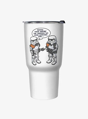 Star Wars Droid Whoops White Stainless Steel Travel Mug