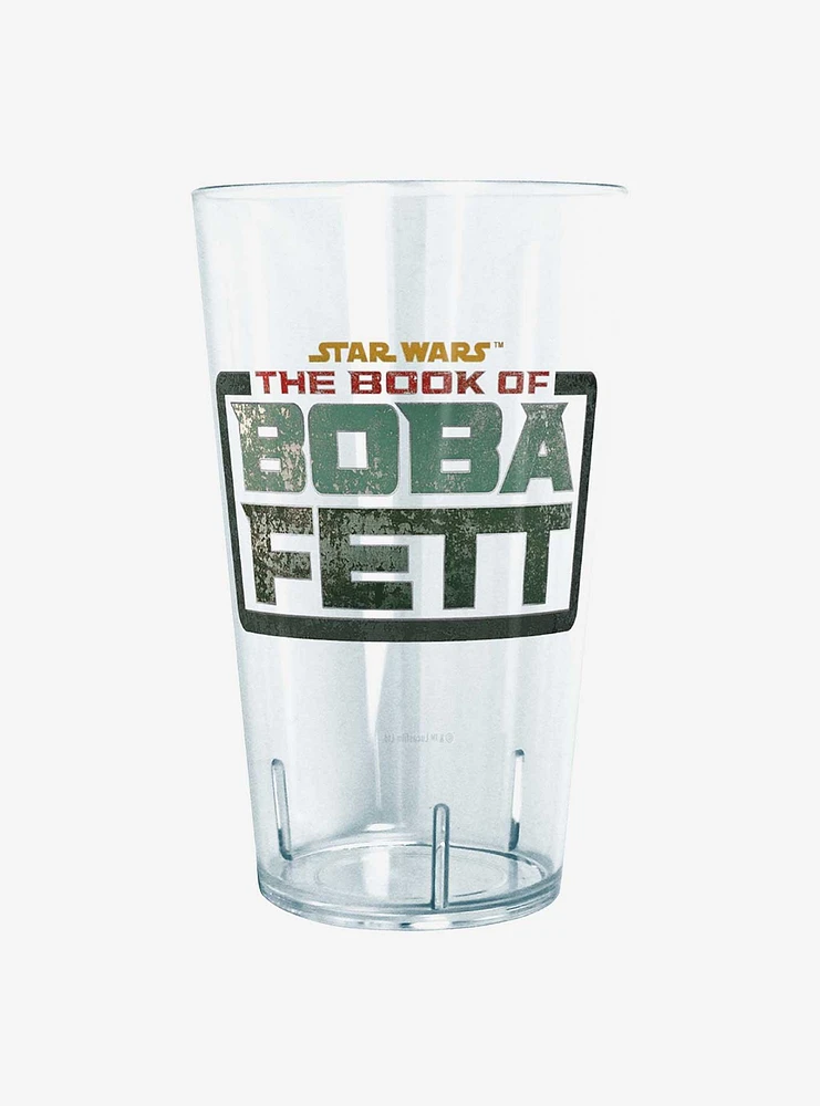 Star Wars The Book of Boba Fett Boba Fett Main Logo Pint Glass