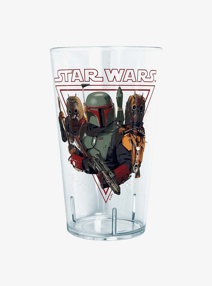 Star Wars The Book of Boba Fett Bounty Hunting Pint Glass
