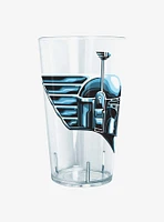 Star Wars The Book of Boba Fett Chrome Boba Helmet Pint Glass