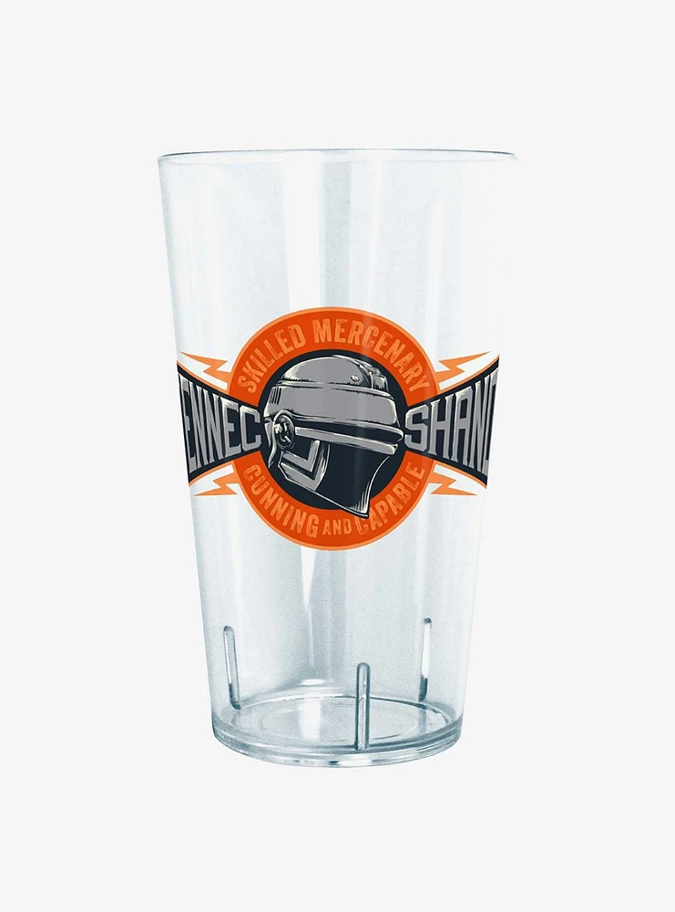 Star Wars The Book of Boba Fett Fennec Skilled Mercenary Pint Glass