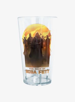 Star Wars The Book of Boba Fett Leading By Example Pint Glass