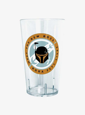 Star Wars The Book of Boba Fett New Boss Badge Pint Glass