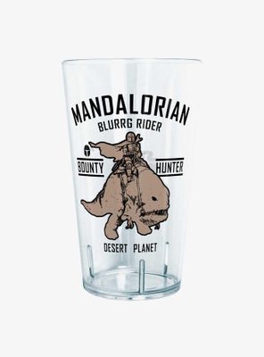 Star Wars The Mandalorian Blurrg Rider Pint Glass