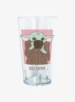 Star Wars The Mandalorian Just Sippin Pint Glass