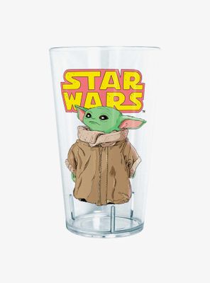 Star Wars The Mandalorian Logo Child Gaze Pint Glass
