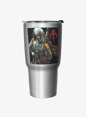 Star Wars Mandalorian Warrior Stainless Steel Travel Mug