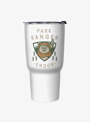 Star Wars Park Ranger White Stainless Steel Travel Mug