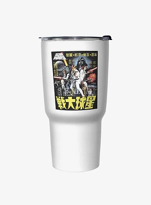Star Wars Poster Wars White Stainless Steel Travel Mug