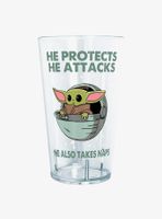 Star Wars The Mandalorian Naps Pint Glass