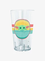 Star Wars The Mandalorian Rainbow Child Pint Glass