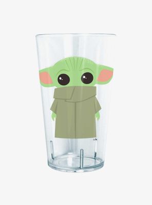 Star Wars The Mandalorian The Child Covered Face Pint Glass