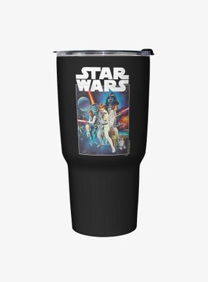 Star Wars Star Wars Poster Black Stainless Steel Travel Mug