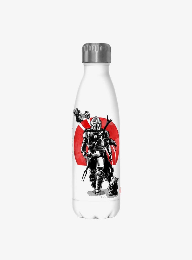 Captain America Star Stainless Steel Water Bottle