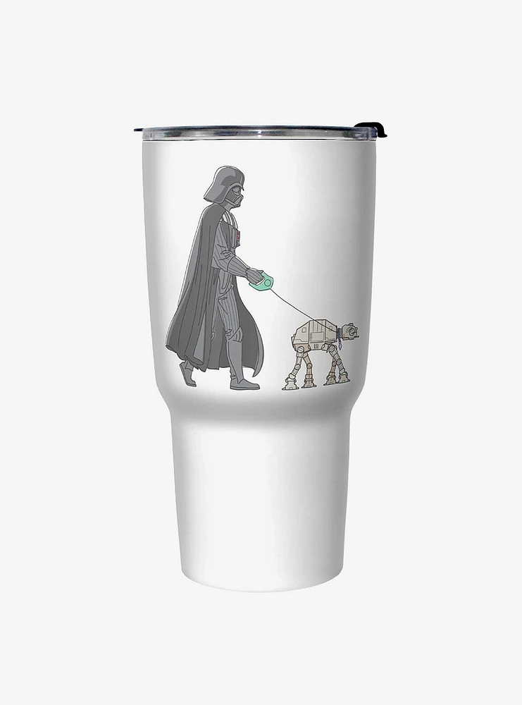 Star Wars Vader Walker White Stainless Steel Travel Mug