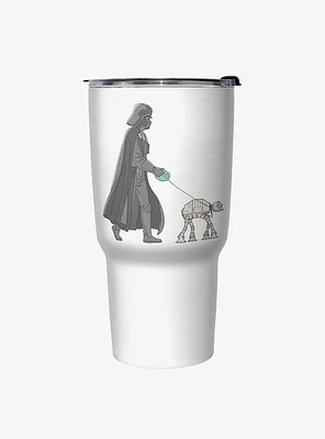 Star Wars Vader Walker White Stainless Steel Travel Mug