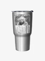 Star Wars Words Of Wisdom Stainless Steel Travel Mug