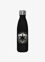 Star Wars Empire Logo Black Stainless Steel Water Bottle