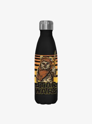 Star Wars Ewok Gradient Black Stainless Steel Water Bottle