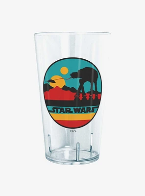 Star Wars At At Mountain Pint Glass