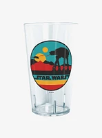 Star Wars At At Mountain Pint Glass