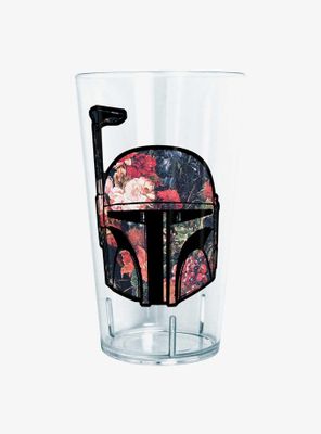 Star Wars Boba Floral Pint Glass