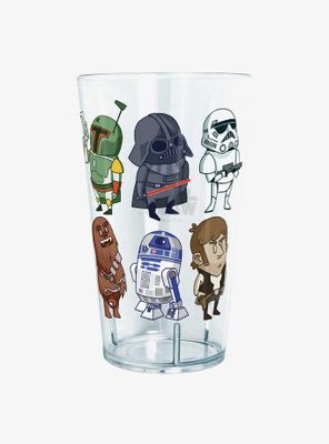 Star Wars Doodles Pint Glass