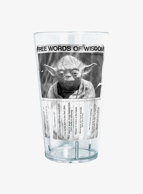 Star Wars Words Of Wisdom Pint Glass