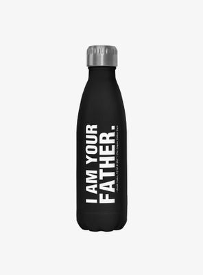Star Wars The Father Black Stainless Steel Water Bottle