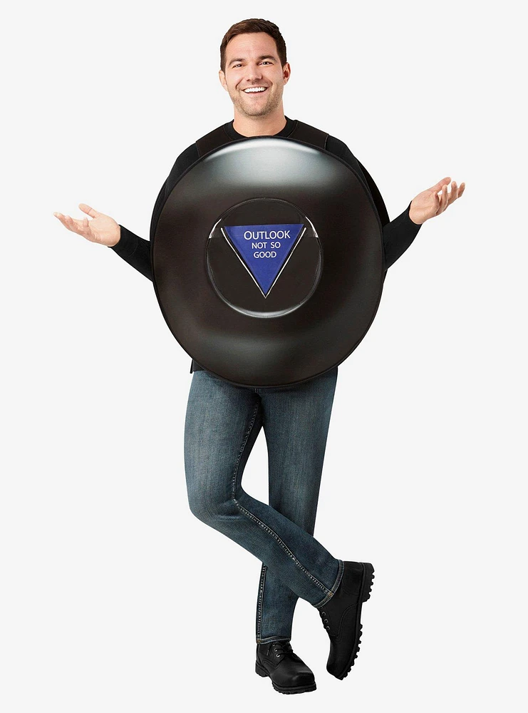 Mattel Games Magic 8 Ball Adult Costume Outlook Not So Good