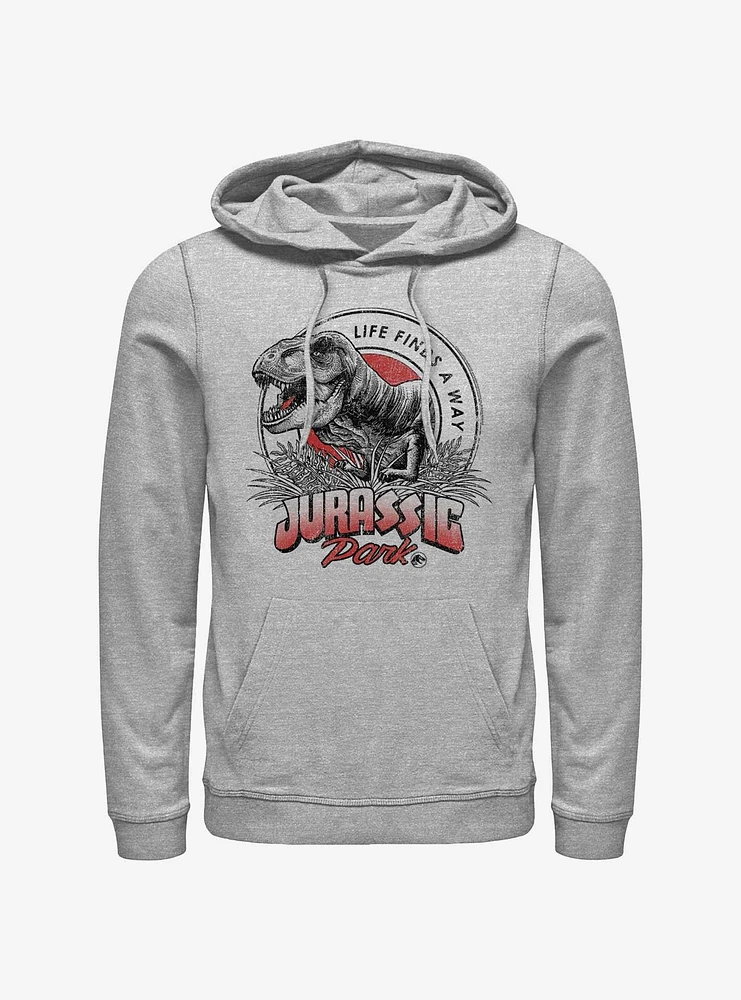 Jurassic Park T Rex Finds A Way Hoodie